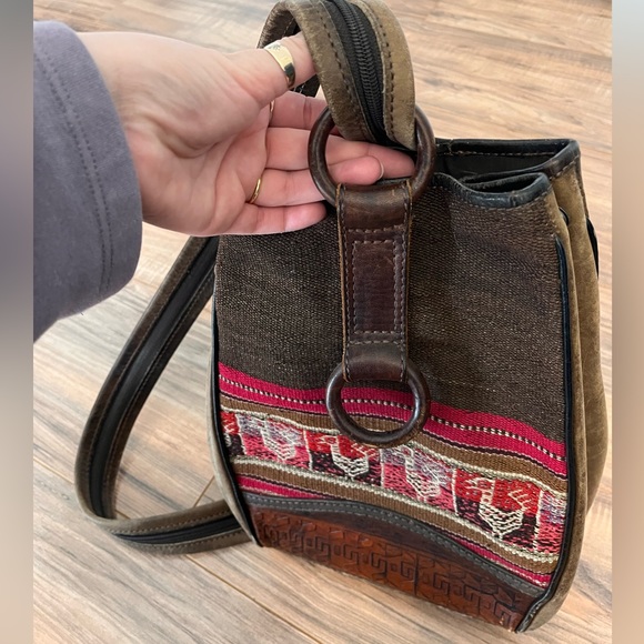 Vintage Anna Cainzo Backpack / Tote - Picture 2 of 12